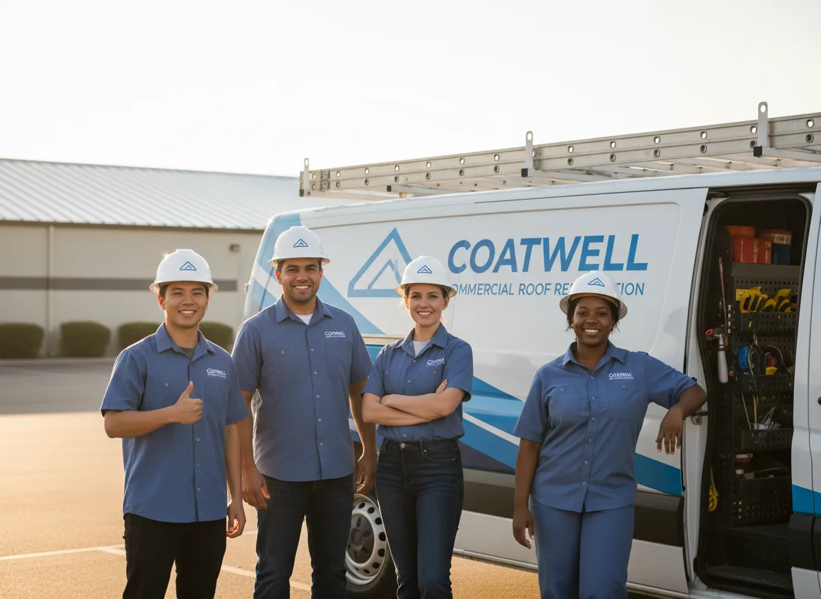 Commercial roof coating company in Lowell, OH